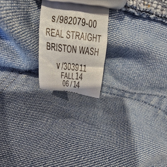 GAP 1969 Size 31 Regular Real Straight Jeans - Picture 5 of 5